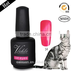 2015 New Brand Smartly 79colors Cheap Wholesale Cat Eye Color Gel Nail Polish 15ml With OEM Free Sample thumbnail-1