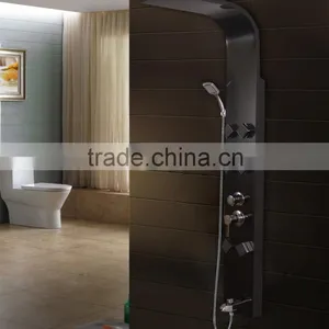 European Design Gold Plated Stainless Steel Shower Wall Panel thumbnail-3