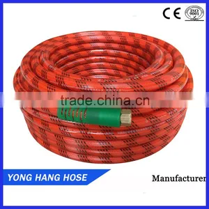 High Quality Fexible Pvc Color Thread Red Braided Hose Pipe For Asia Market thumbnail-1