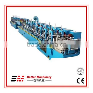 High Frequency Straight Seam Carbon Steel Welded Pipe Line thumbnail-1