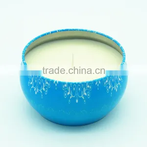 Metal Tin Candle/ Travel Tin Candle/scented Tin Candle With Printing Custom Logo thumbnail-3