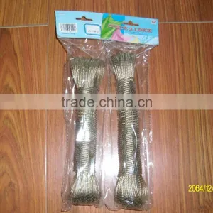 PVC Plastic Clothesline Rope WITH Wire Core/ pp Multifilament/ Twisted Rope Quality Choice thumbnail-6