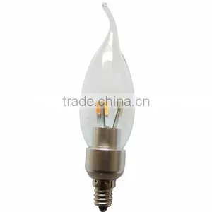 Modern High-end Dimmable Candle Led Bulb Light 3w, Smd Series Led Bulb Candle Light thumbnail-3