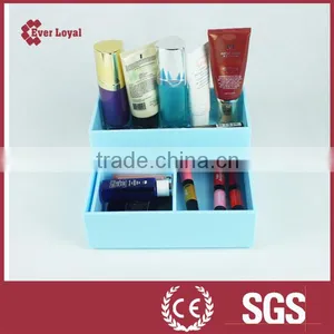 Blue Acrylic Organizer for Cosmetic,plastic Makeup Storage thumbnail-1