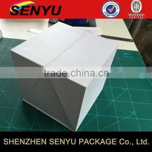 Accept Custom Design Square Folding Cardboard Grade Gift Box for Sale thumbnail-1