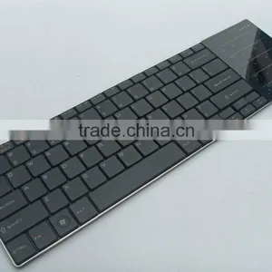 Polish Glass Surface 2.4G Wireless Full Touchpad Keyboard thumbnail-6