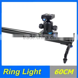 Mini Camera Slider For Digital SLR Camera Video / Light Portable Stable Slide Rail For Canon Nikon Sony / Length 60cm thumbnail-1