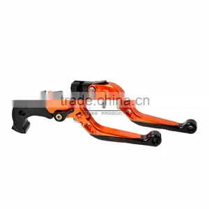 BJ-LS-001-F16/KL CNC Foldable Extendable Motorcycle Brake Clutch Lever for KTM DUKE 390 thumbnail-2