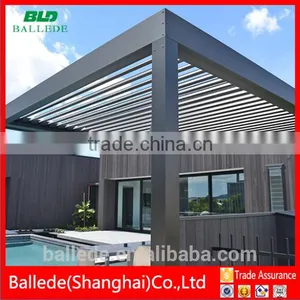 Aluminium Rainproof Louvre Roof thumbnail-2