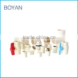 China Suppliers BOYAN Hot Water ASTM2846 Pipe Fitting CPVC Cross Tee thumbnail-3