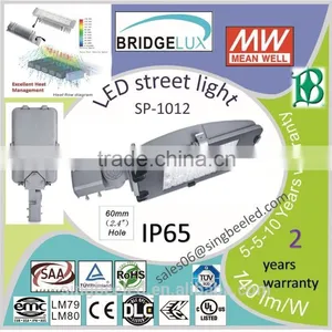 50w/80w LED Street Light SP-1012, 2years Warranty, Bridgelux Chip, MW thumbnail-1