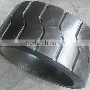 Forklift Solid Tyre With Side Hole 28x9-15 6.00-9 6.50-10 7.00-12 thumbnail-3