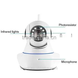 Popular KERUI 2million Pixel CMOS KERUI HD Network Camera Supports Resolution (1280*720) Wifi IP Camera for Alarm System thumbnail-1