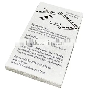 Domino Shape Chains Children Educational Paper Game Enterainment Interative Playing Toy thumbnail-2