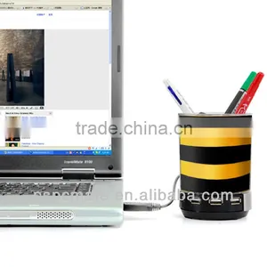 Penholder Usb Hub With Printing as Promotional Gifts Item thumbnail-1