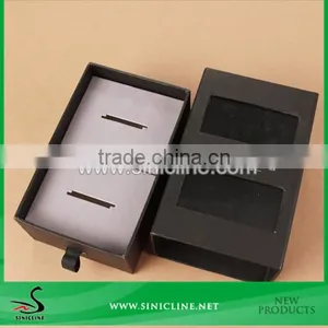 Sinicline Luxury Boxes For Bow Ties With Transparent Window thumbnail-3