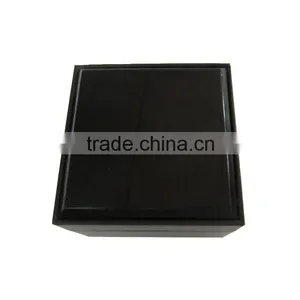 Luxury Black Wooden Watch Box & Watch Case For Men. thumbnail-6