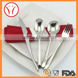 Restaurant Silverware, Stainless Steel Spoon and Fork thumbnail-3