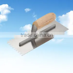 Stainless Steel or Carbon Steel Plastering Trowel With Teeth thumbnail-2