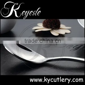 Wholesale Silver Tableware, Round Handle Flatware, Silver Cutlery thumbnail-6