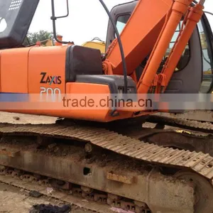 Used HITACHI ZX200 Excavator Made In Japan For Sale thumbnail-2