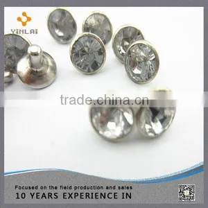8.5mm Decorative Round Crystal Rivet thumbnail-3