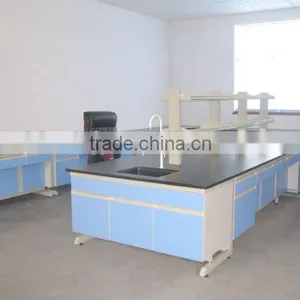 Epoxy Powder Coating Steel Lab Bench Steel Lab Center Bench thumbnail-1