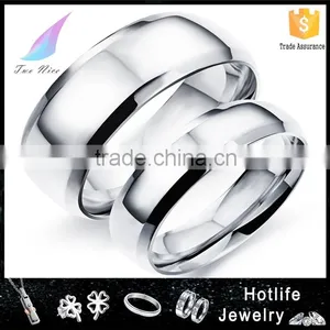 2016 Silver Plated Jewelry Gold Plain Ring Quality Choice thumbnail-1