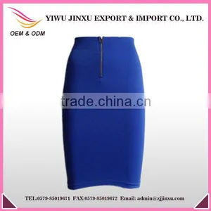2016 Wholesale Women Pencil Skirt Ladies Half Dress Latest Dress Designs Photos thumbnail-1