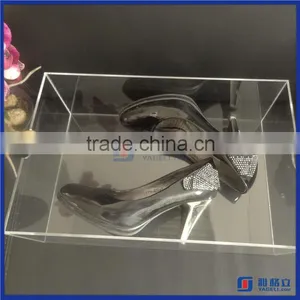 2016 Hot SAle!! Fashion Custom Clear Shoe Boxes Acrylic Sneaker Box thumbnail-3