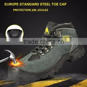 New Design Outdoor Safety Shoe Pointed Toe Leathe Safety Shoe thumbnail-6