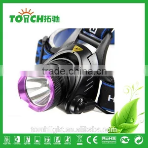 2000 Lumens 3 Modes LED Headlight Flashlight High Power Frontal Lantern Zoomable Head Light Torches Power By2* 18650 Headlamp thumbnail-2