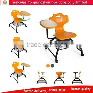 2016 China Guangzhou School Study Kids Chair With Portable Desk thumbnail-1