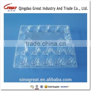 Transparent Pet Plastic Egg Tray 6-30 Eggs Tray thumbnail-3