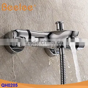 Brass Wall Mounted Thermostatic Bath Shower Mixer Thermostatic Faucet (QH0205) thumbnail-4