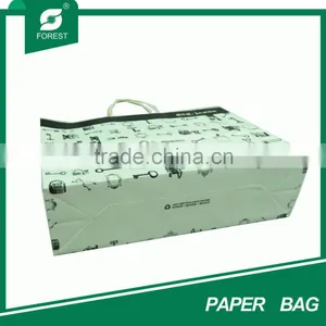 WHITE FLOWER SEED DECORATIVE PAPER BAGS thumbnail-3