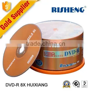 RISENG 8x 4.7GB 120MINs Blank Dvdr/offseting Dvdr Disc/wholesale Printed Blank Dvdr thumbnail-1