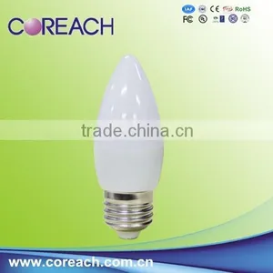 E26/E27 Plastic 70lm/w Coreach Led Candle C37 2w thumbnail-1