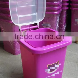 BT50A 20KG 50liter Pet Food Storage High Quality Easy Open Transparent Plastic Food Container thumbnail-2
