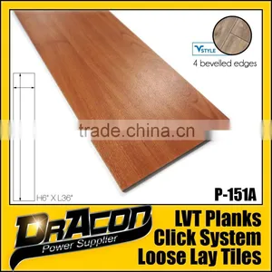 Wholesale Deep Embossed Loose Lay Vinyl Tiles thumbnail-1