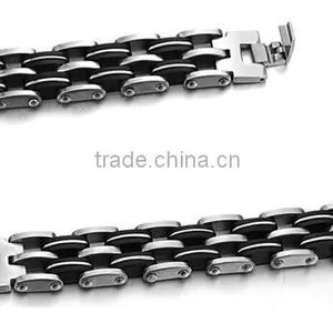 Fashion Power Energy Balance Titanium Magnetic Bracelet for Man thumbnail-3