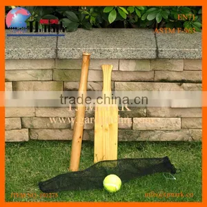 OUTDOOR WOODEN GARDEN CRICKET SET GAME thumbnail-1