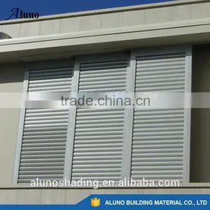 Quality Aluminium Sliding Louvres/Aluminium Sliding Louvre Screens for Facade thumbnail-5