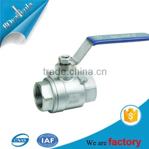 1/2 3/4 1 2 3 4 Inch 3pcs Ss304 Ss316 Full Bore Socket Weld Ball Valve thumbnail-4