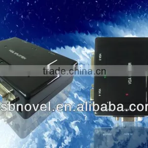 250MHZ VGA 4 Port Splitter With Led Light and Switch thumbnail-6