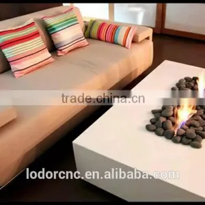 LDM-1000 Outdoor Marble Fireplaces thumbnail-1