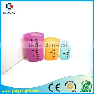 2014 Wholesale Silicon Jigger Measuring Cup With Stee Ring thumbnail-1