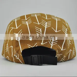 Custom Printed Blank 5 Panel Snapback Hat thumbnail-3