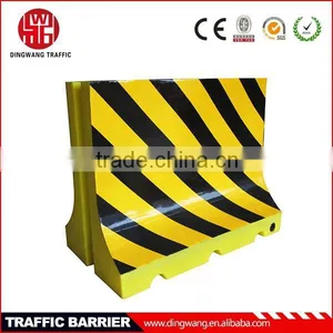 Water Filled Barriers High Quality Rotational Molding Road Water Barrier thumbnail-1