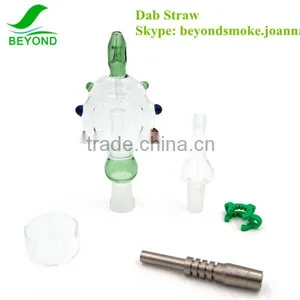 Honey Straw Concentrate Honey Dab Straw GR2 Titanium Tip Titanium Nail 14mm GR2 Nail Quality Choice thumbnail-1